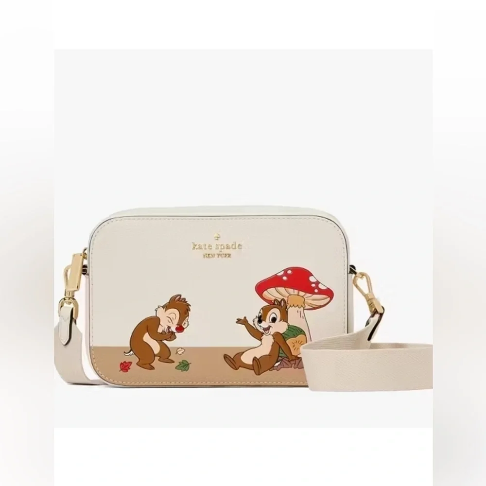NWT Kate Spade Disney Chip N Dale Bag